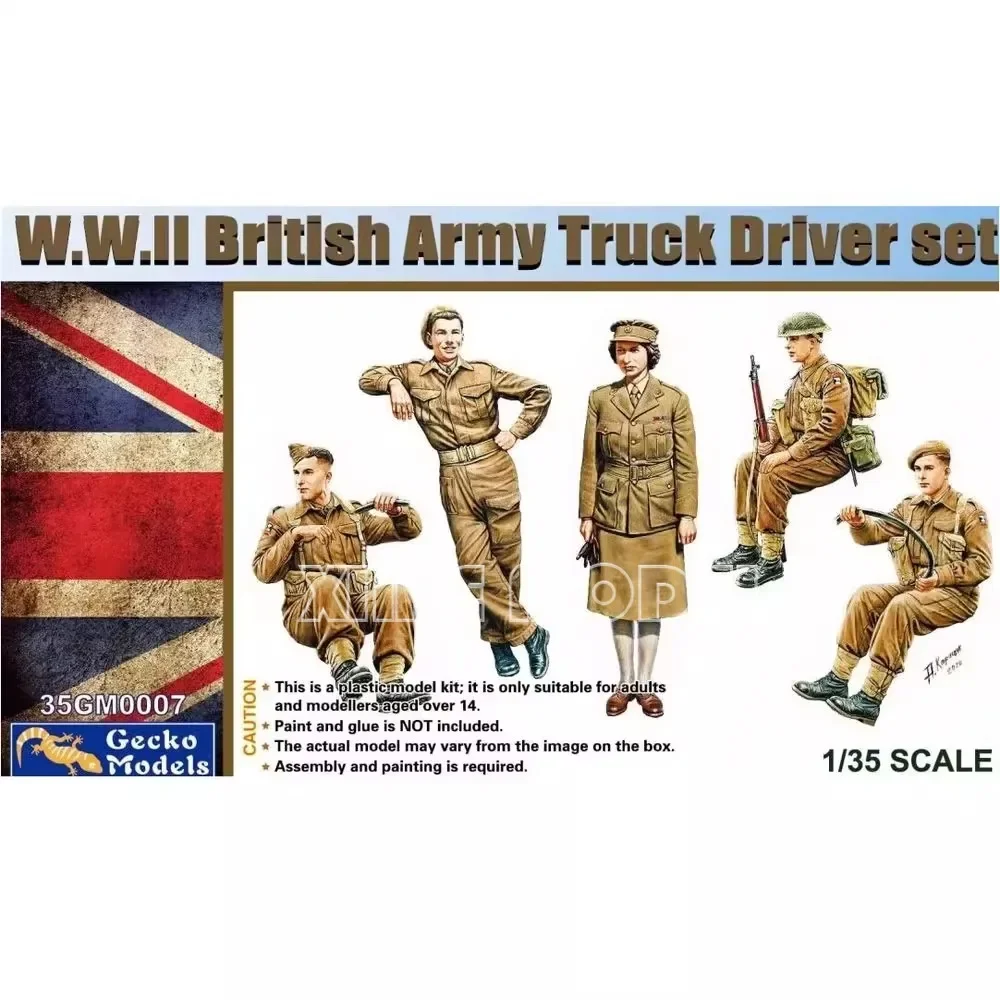 

Gecko model Proportional kit 1/35 35GM0007 Army Truck Driver，for Military Toy Model Hobby Collection