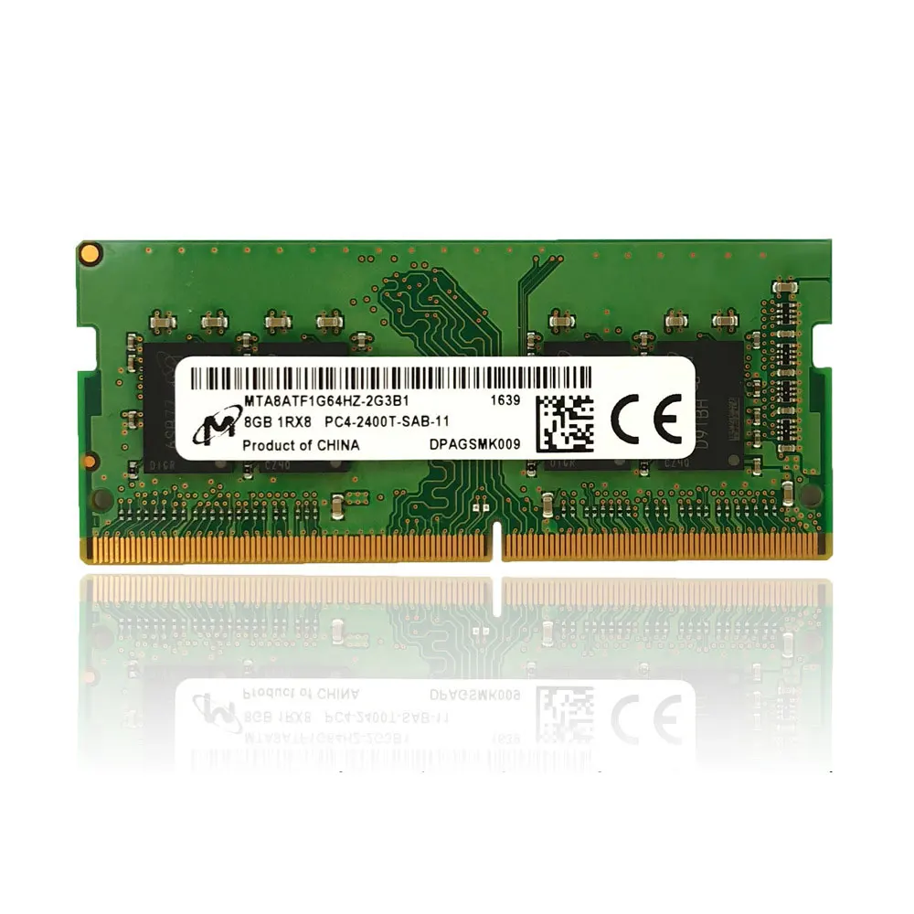 Memoria RAM Crucial Micron DDR4 8GB 4GB 32GB 16GB 3200MHz 2133 2400 2666MHz Memoria per laptop PC4-21300 19200 RAM SODIMM per notebook