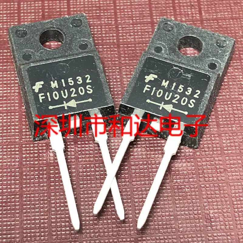 5PCS-10PCS F10U20S FFPF10U20S MOS TO-220F