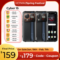 【ship from Germany】HOTWAV Cyber 15 Rugged Smartphone Android 13 6280 mAh Cell Phone 24GB(12)+256GB 200MP Camera NFC Cellphones