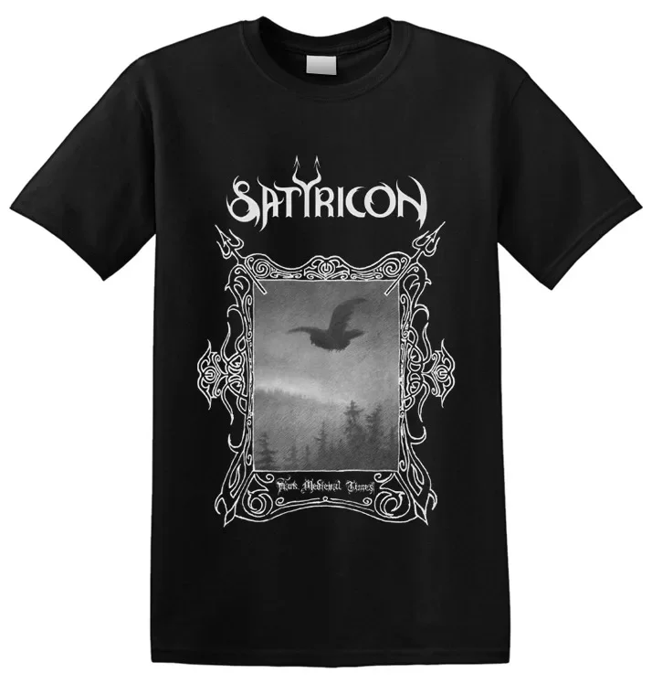 

Футболки SATYRICON-DMT 2021 дюйма, высококачественные футболки из 100% хлопка с коротким рукавом