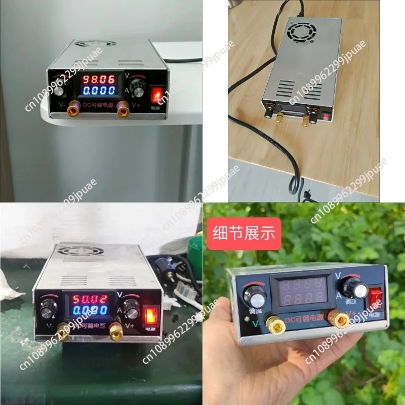 350W Adjustable Power Supply 0–95V ，Variable Voltage Current Regulator for Lead-Acid/Lithium Charging, Repair, Lab Use