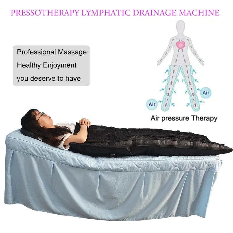 

Lymphatic Drainage Air Pressure lose Weight Slimming Body Shaping Legs Massage Pressotherapy Machine
