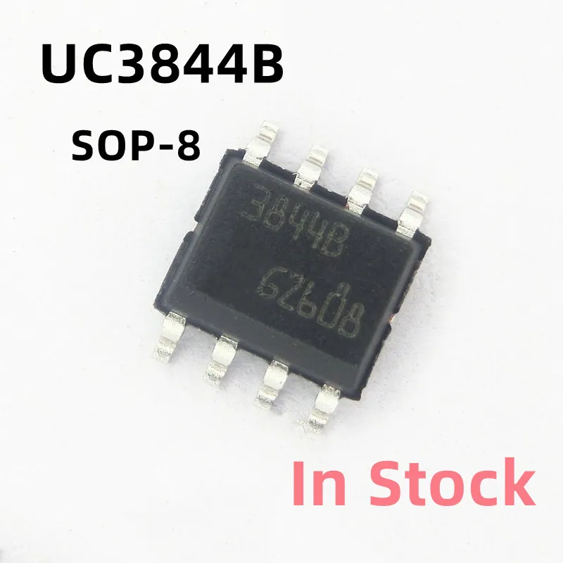 10PCS/LOT UC3844B 3844B UC3844BD1013TR SOP-8 Power management chip In Stock