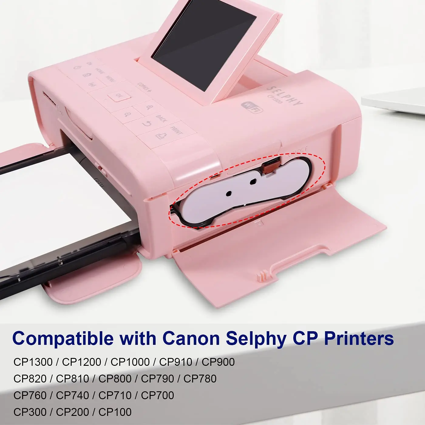 3 Color Ink 108 Sheets Photo Paper 100 x 148mm Compatible for Canon Selphy KP-108IN for CP Series Printers CP1300 CP1200 CP780