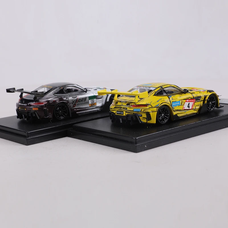 RM MODEL 1:64 AMG GTS Nurburgring DTM race livery alloy diecast car model Toy collection display piece - view 4
