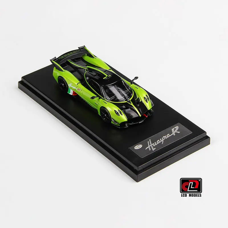 Modelo de coche a escala 1/64 fundido a presión LCD 1:64 Pagani Huayra, modelo de coche de aleación, vehículos de juego, juguetes para niños, caja Original