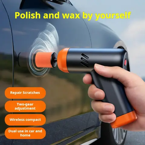 무선 미니 자동차 광택기 휴대용 자동차 흠집 복원기 전동 왁싱기