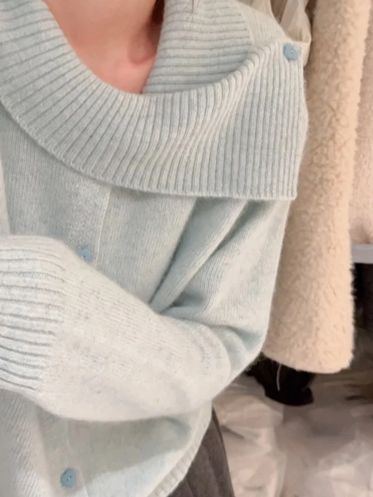 Suéter Cárdigan Abierto de Punto Suave y Acogedor para Mujer, Diseño Irregular is, Informal, para Otoño e Invierno, Prenda ...