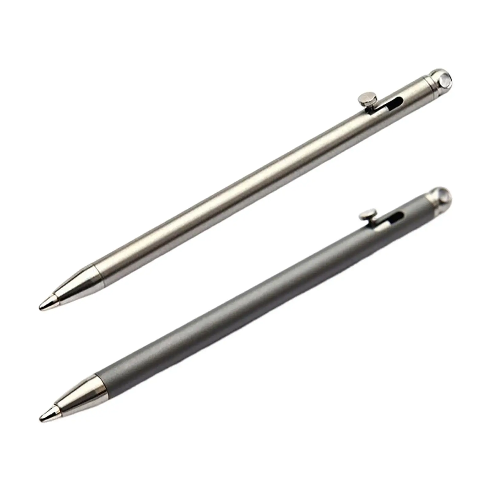 Mini Titanium Pen Sturdy Ballpoint Pen Signing Pen for Traveling Device