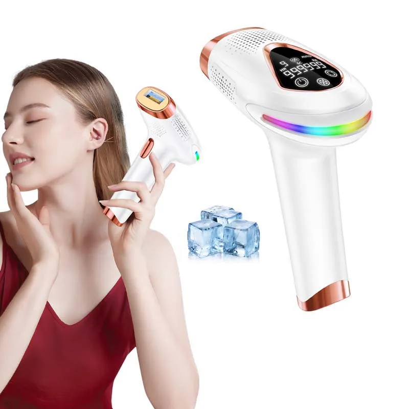 

510K Home Use Bigbore Double Efficient Equipment Permanent Portable Painless Handset Epilator Ipl Laser Hair Removal Device