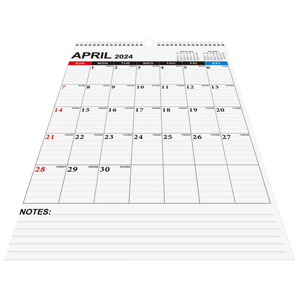 

Monthly Calendar Holiday Wall Decor Appointment Hanging Home Office Use 2024-2025 Yearly Planner Cost Effective Practical