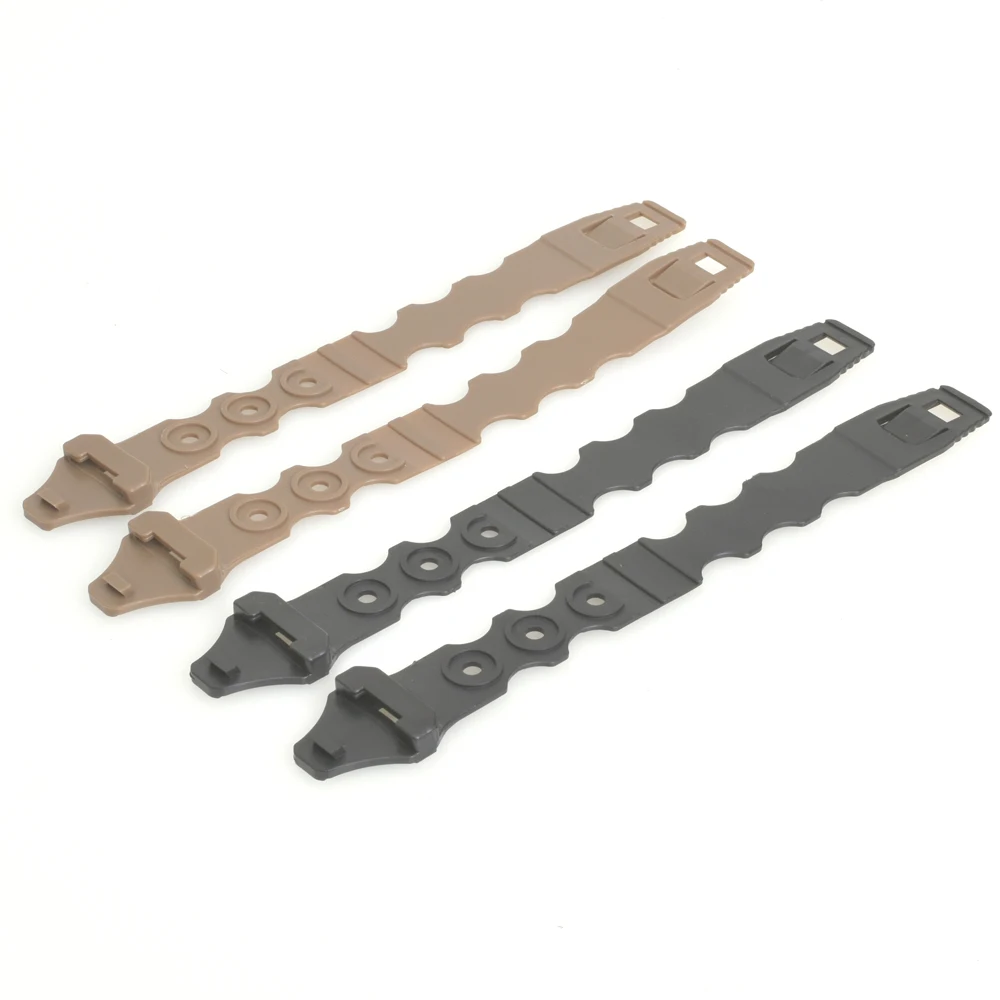 Tactical MOLLE System Malice Clips Compatible with Various Waist Belts, Buckle Strips, Chest and Leg Harness Fixing Buckles