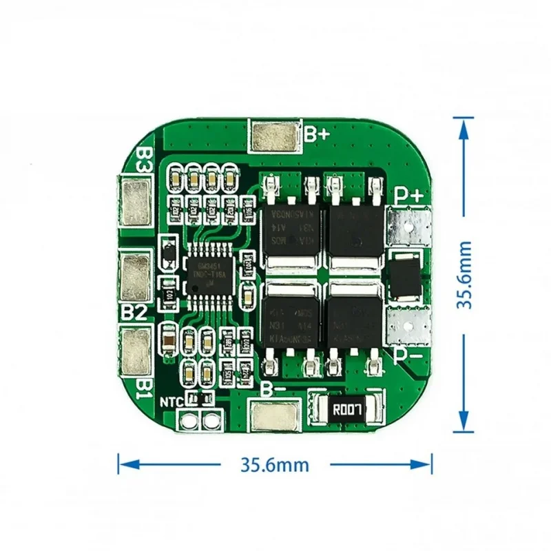 4String14.8VLithium Battery Board18650 16.8VOvercharge Over-Release Short Protection20ACurrent Limiting Prote