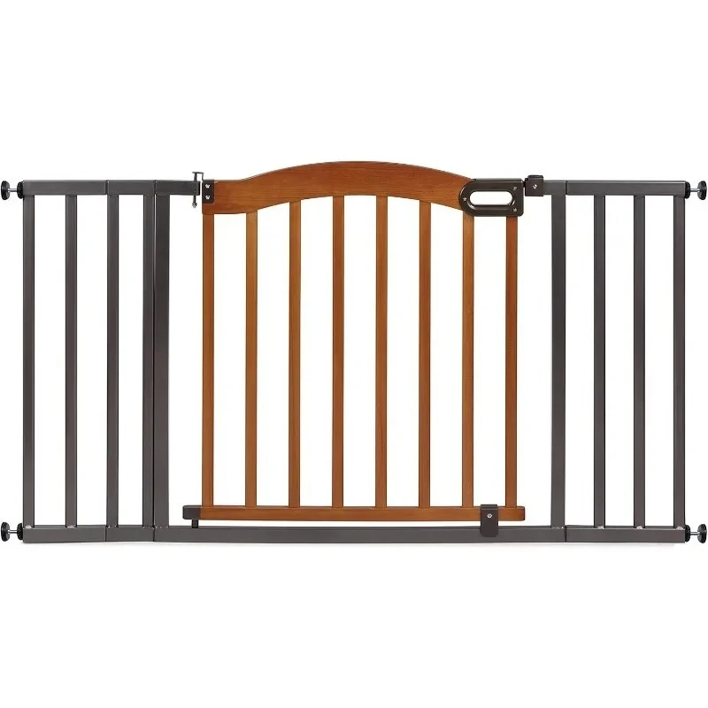 

Anywhere Decorative Walk-Thru Pet and Baby Gate, 28” - 42.5” Wide, 30" Tall, Pressure Mounted, Insall In-between