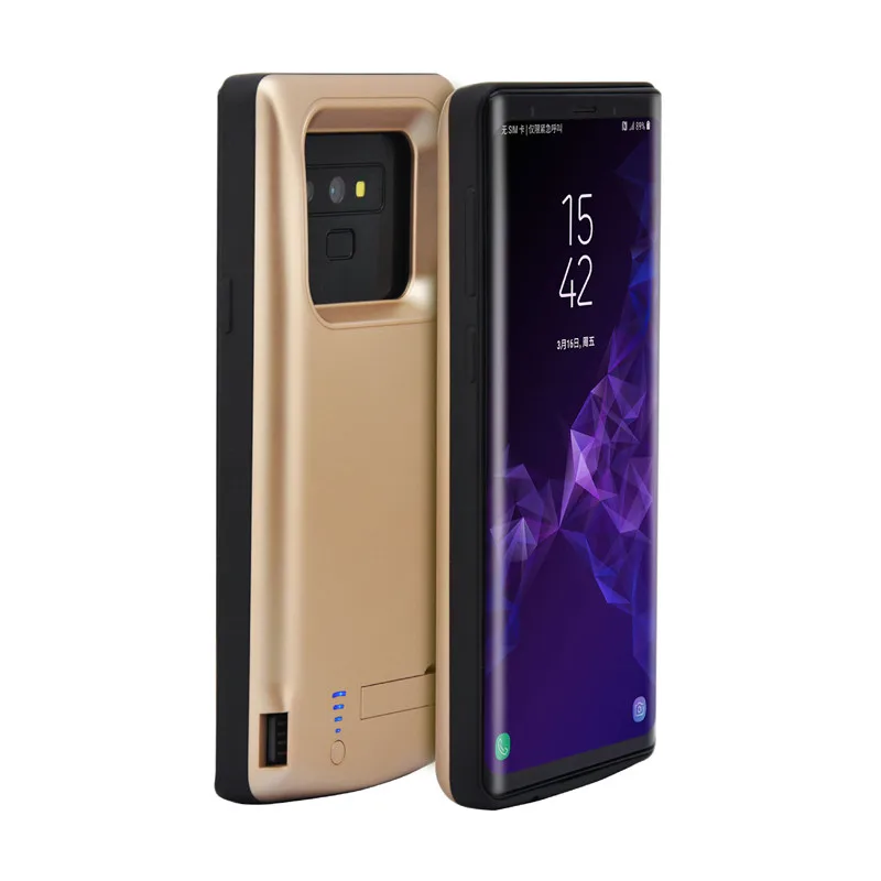 Note 9 5000mAh Silicone shockproof Battery Charger Case For Samsung Galaxy Note 9 External Rechargeable Power Bank Charing Cover