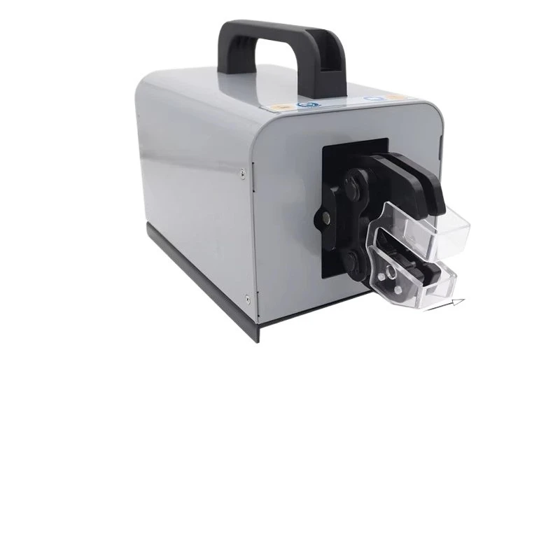 Pneumatic crimping pliers 0.25-35 square tube type pre-insulated cold pressing terminal multi-functional  machine