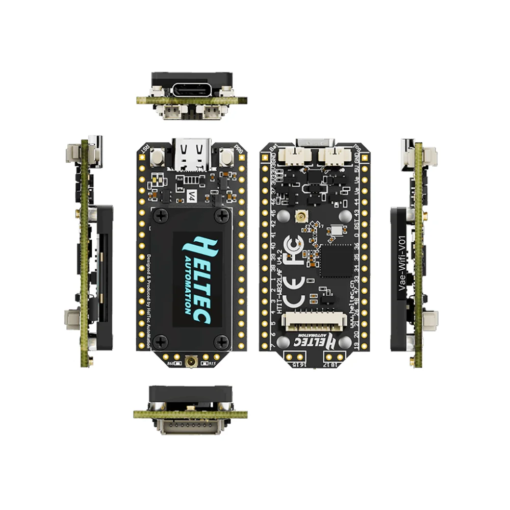  Meshtastic New LoRa 32 V4 Solar Powered Dev-Board with ESP32 SX1262 and 0.96inch OLED Low Power Support GPS WiFi LoRa BLE
