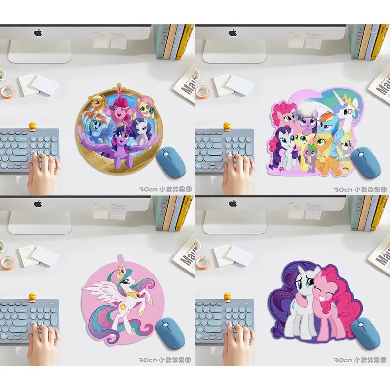 

Little Pony Polly Purple Yue Yunbao Around Mouse Pad Cute Cartoon Boys and Girls Children's Day Gift Mother Kids Toys