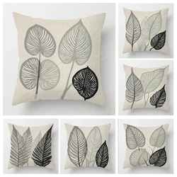 Modern Decorative Cushion for Home Living Room Decor Throw Pillow Cover 45*45 40x40cm 60x60cm 45x45cm 50x50cm boho plant sofa