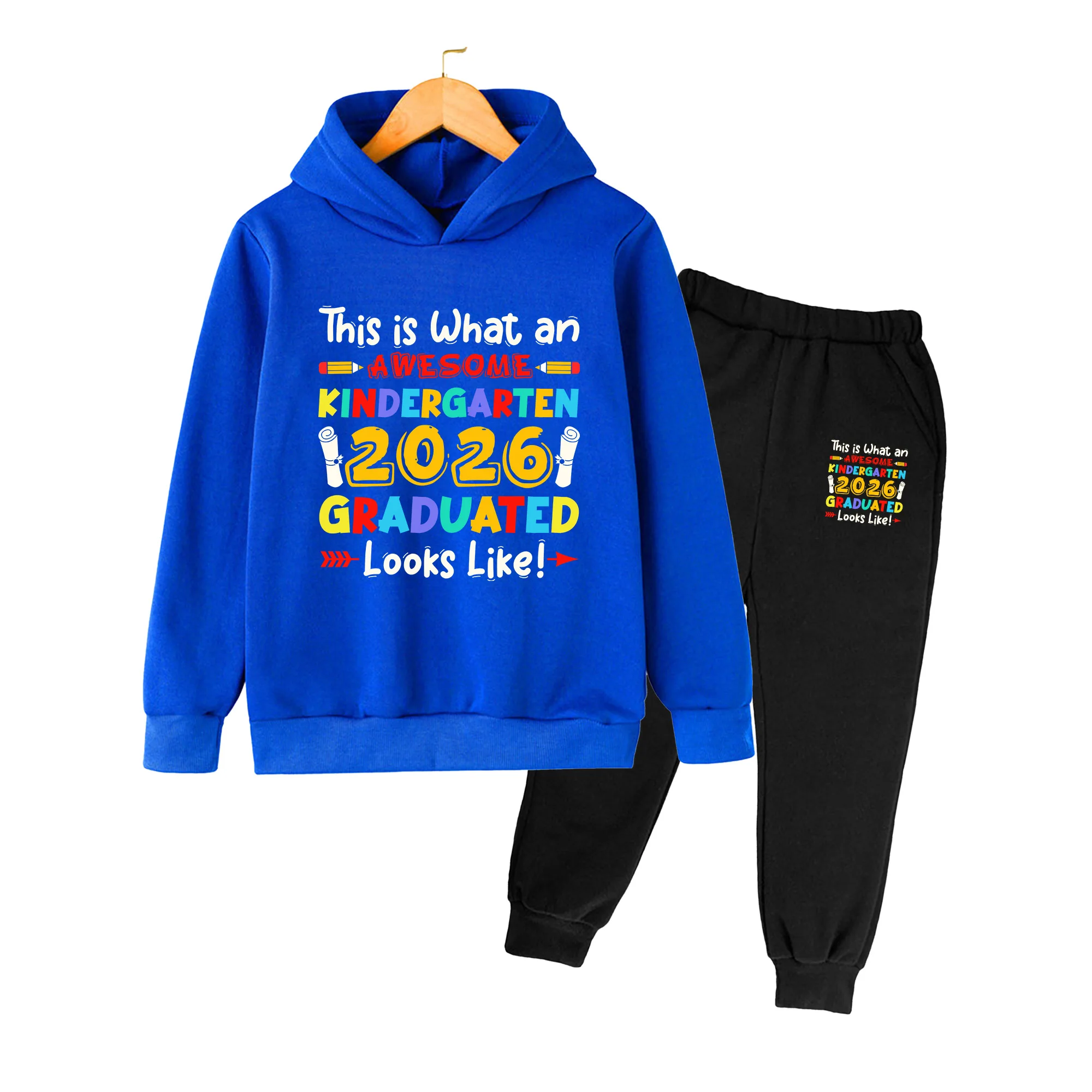 Winter Clothing Kindergarten - Zestaw bluzy i spodni na zakończenie