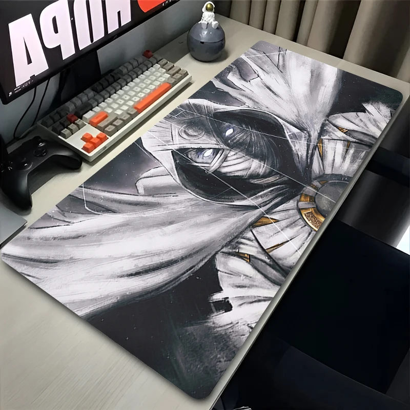 Резиновый коврик для мыши с клавиатурой Marvel Moon Knight, размер XXL