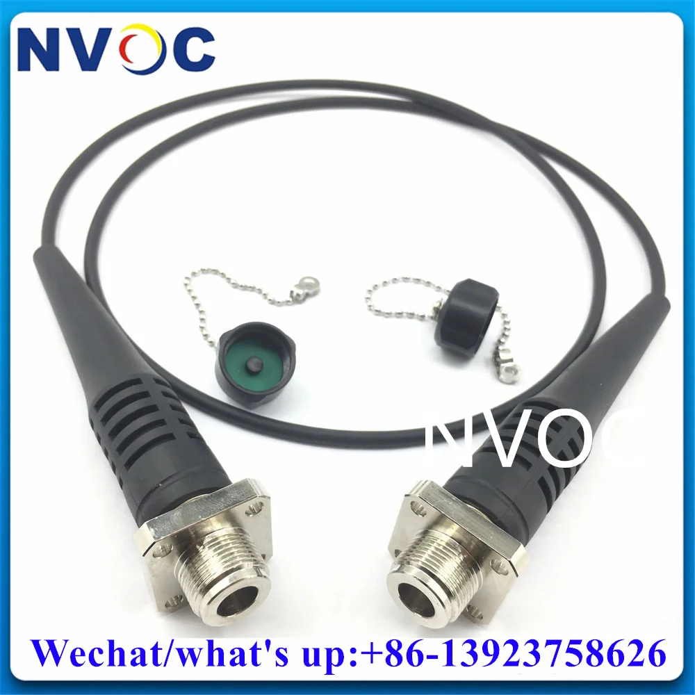 

SM,G657A 4C,TPU/LSZH Armored Cable,1M 2M,4Core ODC Square Female to F Socket Fiber Optic Patch Cord Connector Jumper