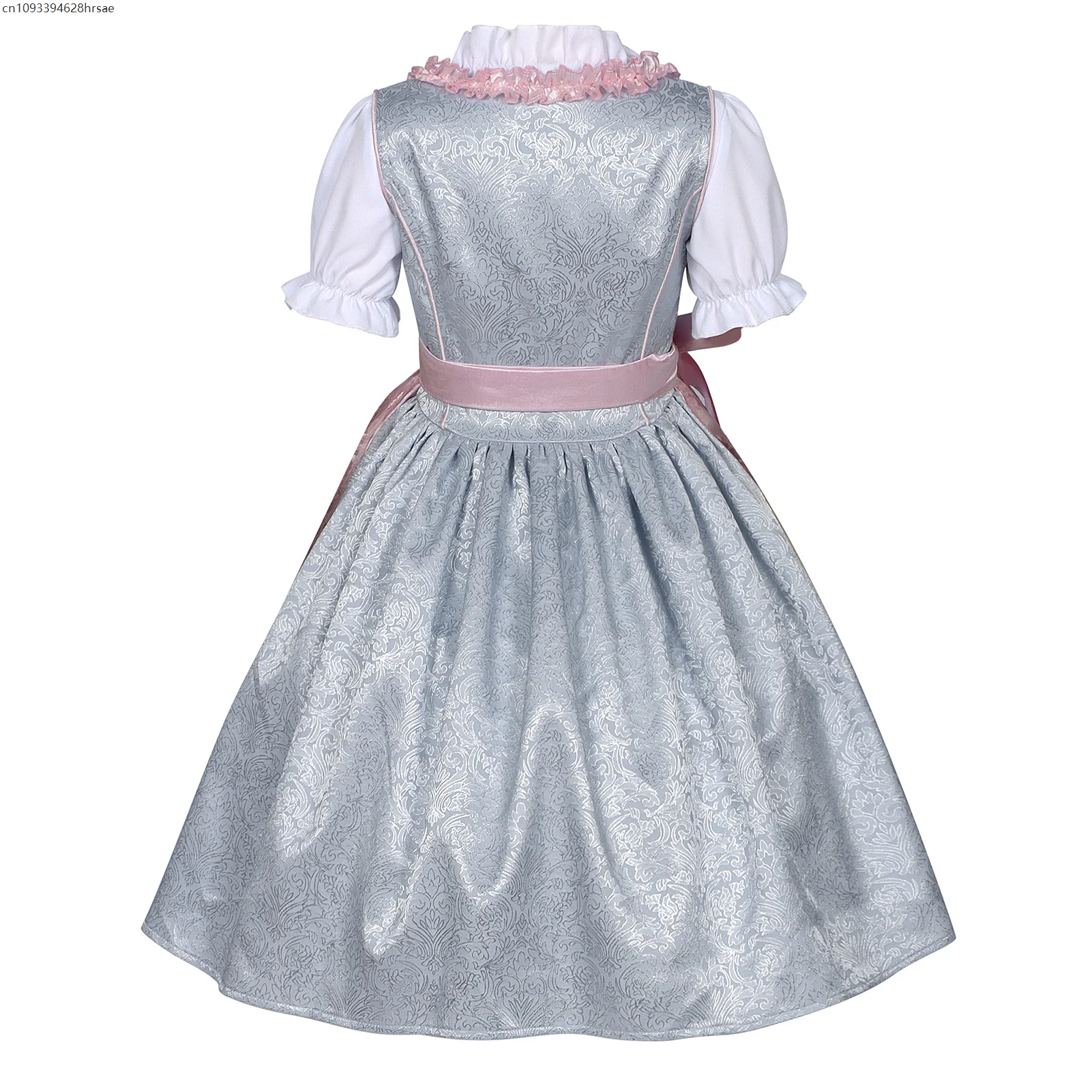 بافاريا مهرجان أكتوبر زي فستان ديرتل بغي خادمة فستان الألمانية البيرة فتاة الطفل الاطفال المئزر الزي خادمة النساء فساتين الهالوين #4