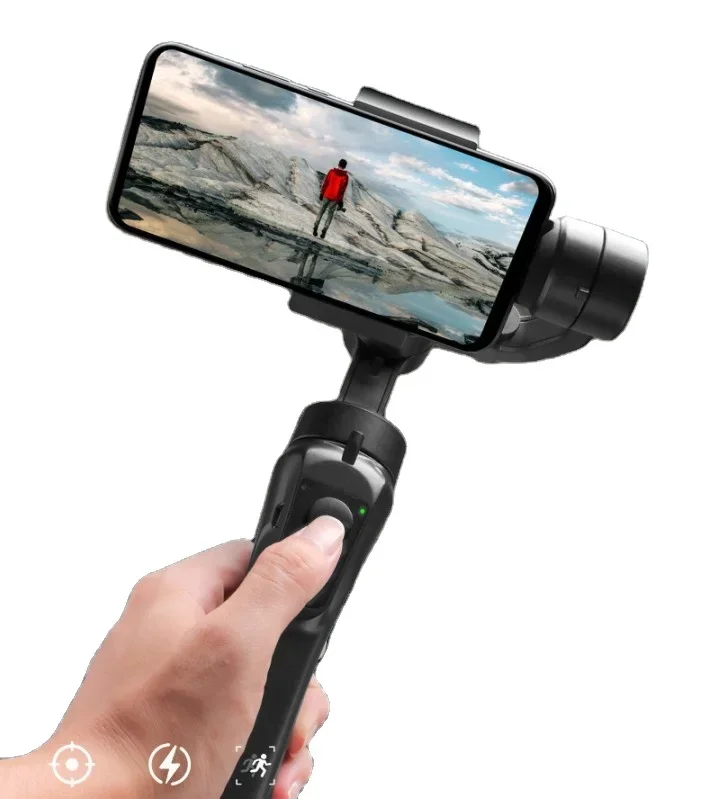 

Mobile phone short video shooting stabilizer handheld stabilizer three-axis head motion selfie stick