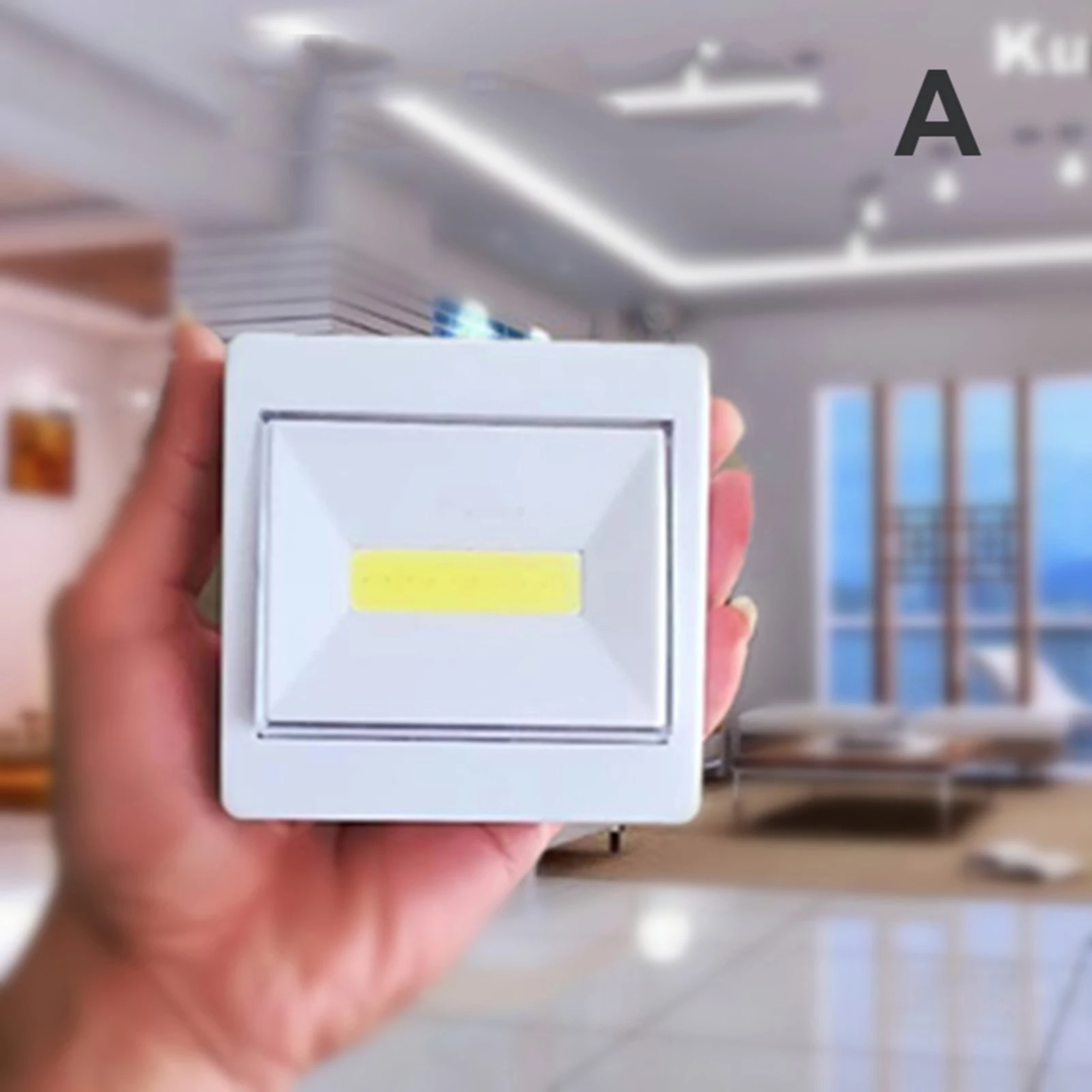 Wireless COB LED Switch Light Cabinet Light Closet Light Cabinet Lamp per Baby Nursery corridoi camere da letto