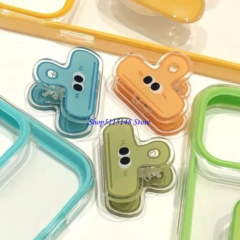 F3ma Cartoon Acrylepply Clip Acrylepply Clip для пищевой пакетики для снимки квитанции.