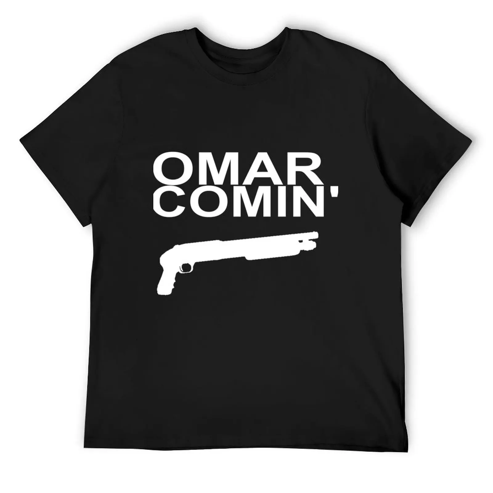 

The Wire Omar Comin T-Shirt anime shirt Aesthetic clothing Blouse graphic tee shirt black t shirts for men