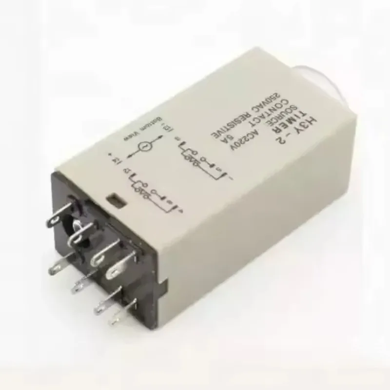 

Time relay H3Y-2 AC 220V time lag relay timer 0-30 min sec with basic H3Y-2
