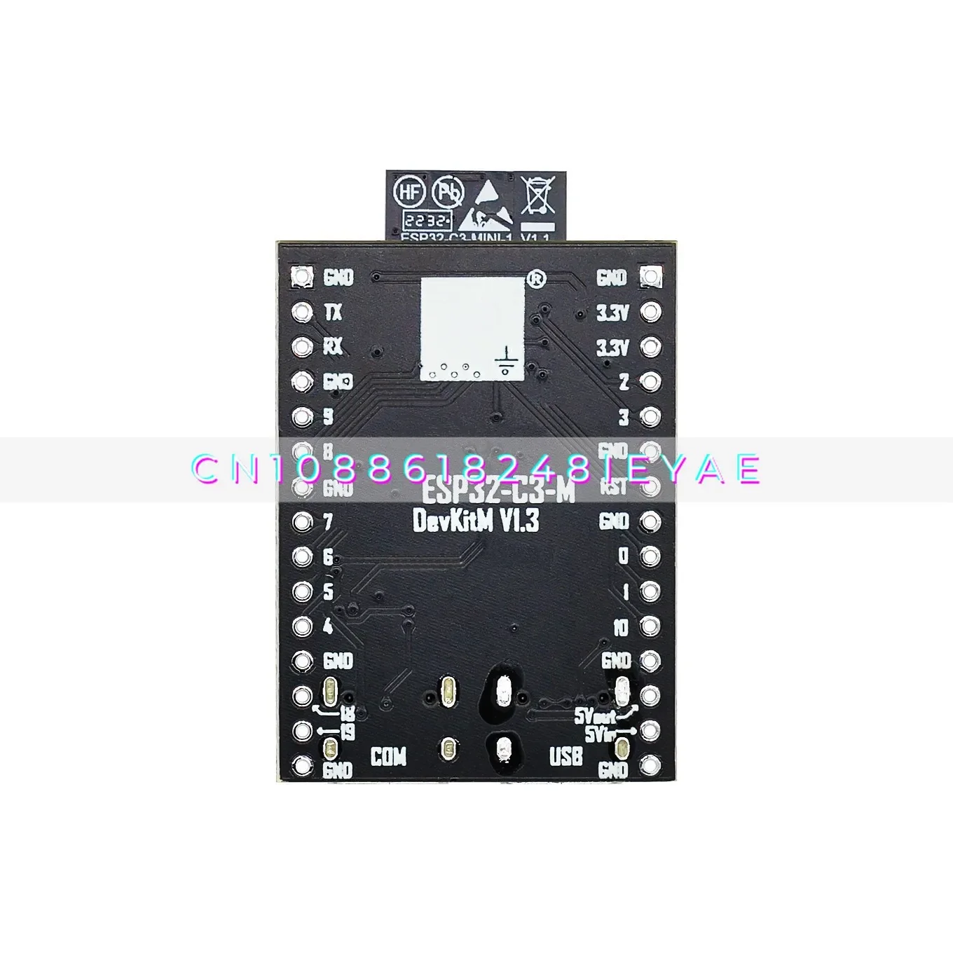 Yd-esp32-c3 Dual Type-c Wifi Ble5.0devkitm-1 Papan Inti Esp32c3