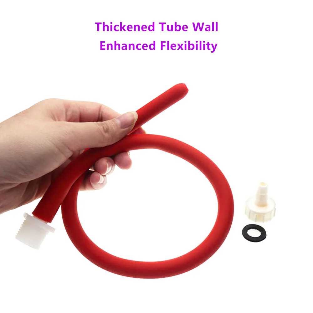 50-200cm Super Long Hose Vaginal Anal Washer Shower Butt Plug Medical Enema Douche Pipe Adult Games Sex Toys For Women Men Gay