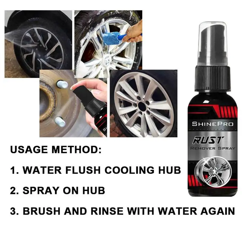 Metal Rust Remover Derusting Spray Lubrication Tool Rust Moisturizing Inhibitor Car Maintenance Cleaning Accessories