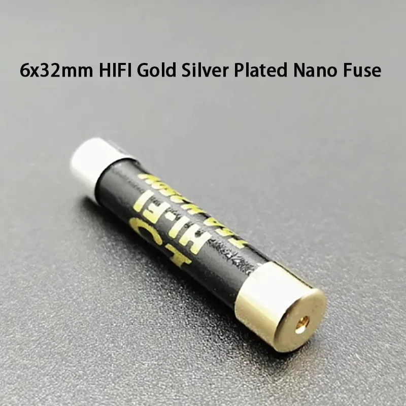 Подходит для замены 6x32 мм HIFI монокристаллический нано высококачественный предохранитель аксессуары графеновый 1/1,25/1,6/2/2,5/3,15/20A
