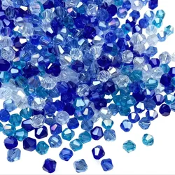 100 pz 4mm sfaccettato Austria Bicone perline di cristallo distanziatore perline di vetro per gioielli che fanno ciondoli braccialetto collana orecchini accessorio