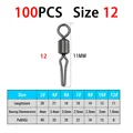 100PCS Size 12