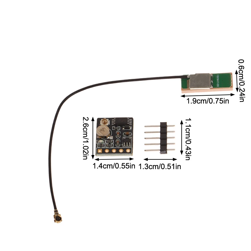 GPS+BDS Beidou Dual-Mode Module Flight Control Satellite Positioning Navigator/w Antenna Pins ATGM336H Replacement For NEO-M8N