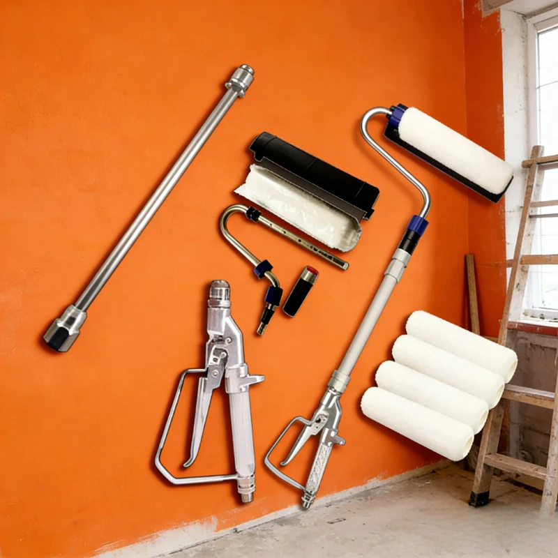 

Удлинитель ролика-распылителя Роликовая головка Самоуборка Инструмент для ручки роликовой щетки-распылителя «сделай сам» Аксессуары для безвоздушного распыления