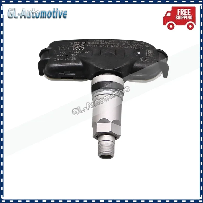 4PCS 433MHz TPMS Tire Pressure Sensor for Hyundai Grandeur I40 ix35 Kia Rio Sportage 52933-3V600 52933-2Y450