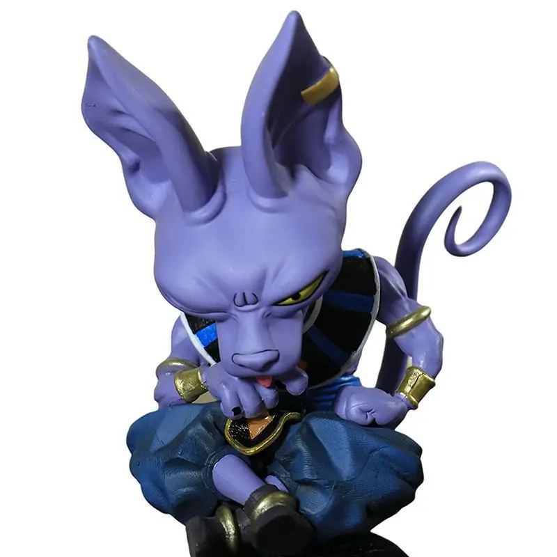 Figurka Anime Dragon Ball Super Beerus Model Akcji Figurki Zabawki Ozdoby do Pokoju Prezent na Urodziny