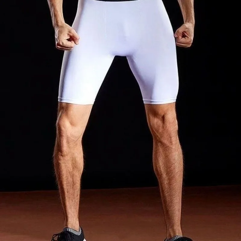 Shorts de musculation pour hommes, Leggings de fitness et de gym, Collants de compression élastiques ajustés pour hommes