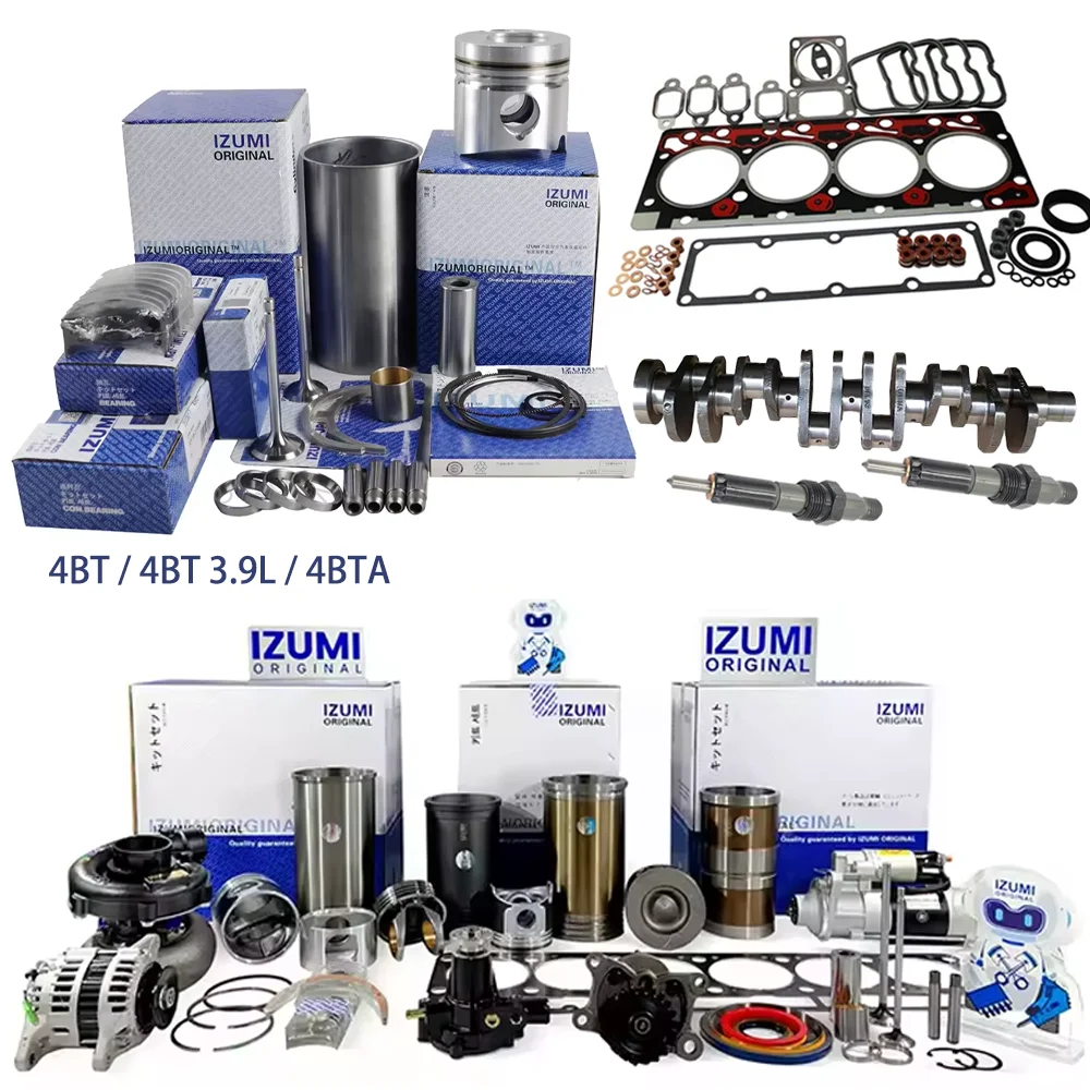 

ORIGINAL 4BT 4BT3.9 4BTA Overhaul Repair Rebuild Kit Piston Gasket Engine Liner Kit Spare Parts For Cummins