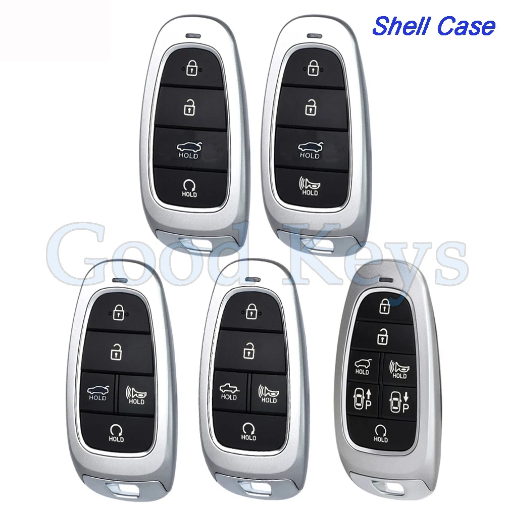 KEYECU Smart Remote Key Shell Case Fob for Hyundai Sonata Palisade Tucson Santa Fe Nexo Santa Cruz 2019 2020 2021 2022 2023