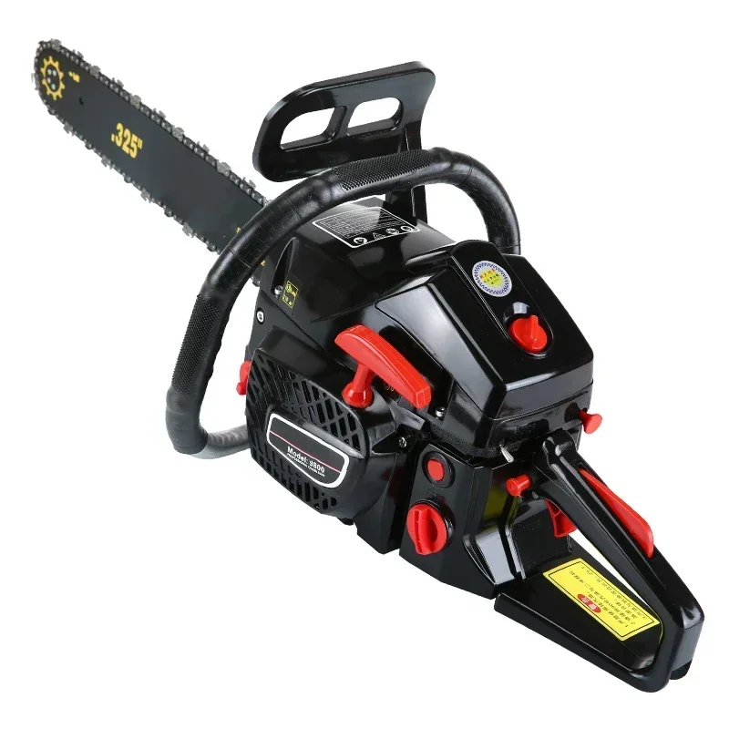 

New Electric 3.8KW High-power Manual Chain Saw Natural Gas Gasoline Saw Grinder Cutting Machine Logging Wood Power Saw Tool CH