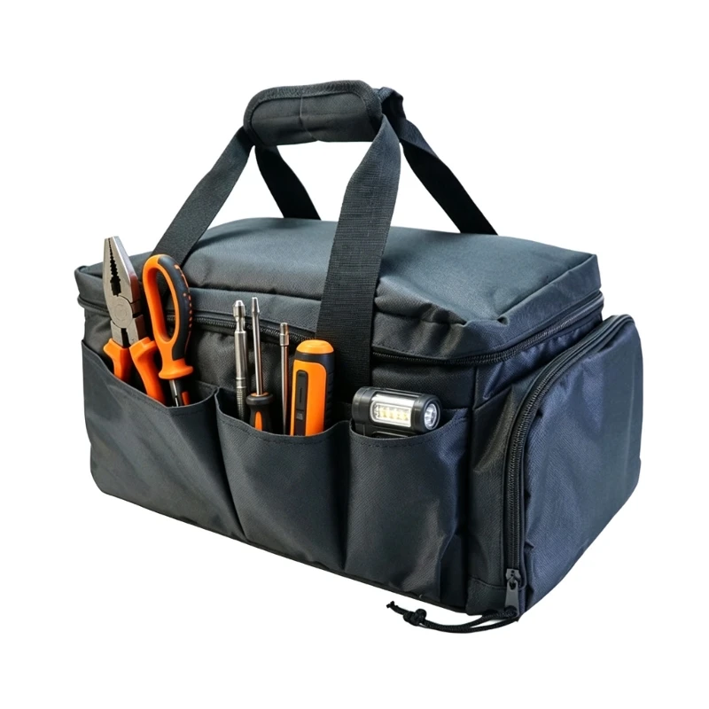 Large Wide Mouth Tool Bag Large Capacity Tool Bag for Men Portable Home high quality