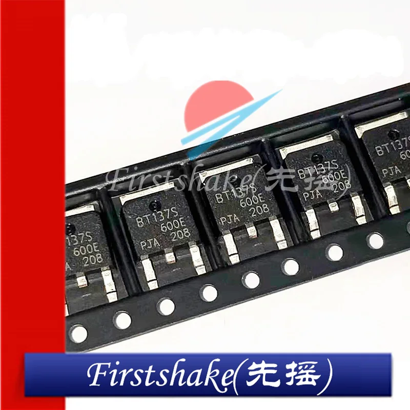 10PCS/Lot BT137S-600E 137S-600E BTA100-800B 100A800V TO-4PL Bidirectional SCR Patch TO-252 137S New Original