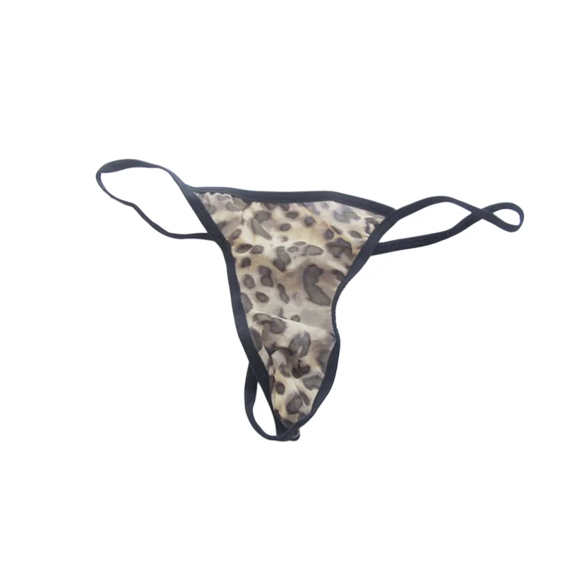 Men's erotic underwear thong transparent sexy pants adult products cute hollow lace style temperament breathable and comfortable view 4